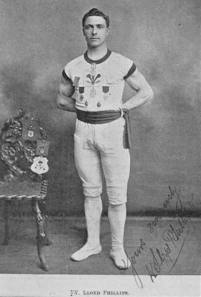 Welsh Gymnast Lloyd Philips at the 1900 Olympics