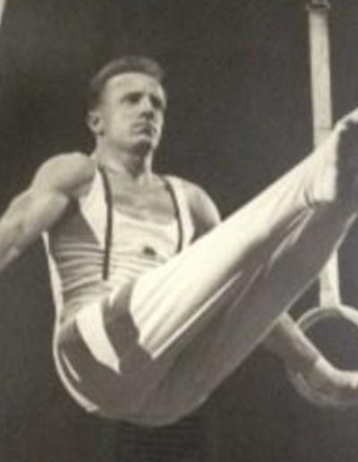 John (Jack) Pancott - British Men's Gymnastics Champion on Rings