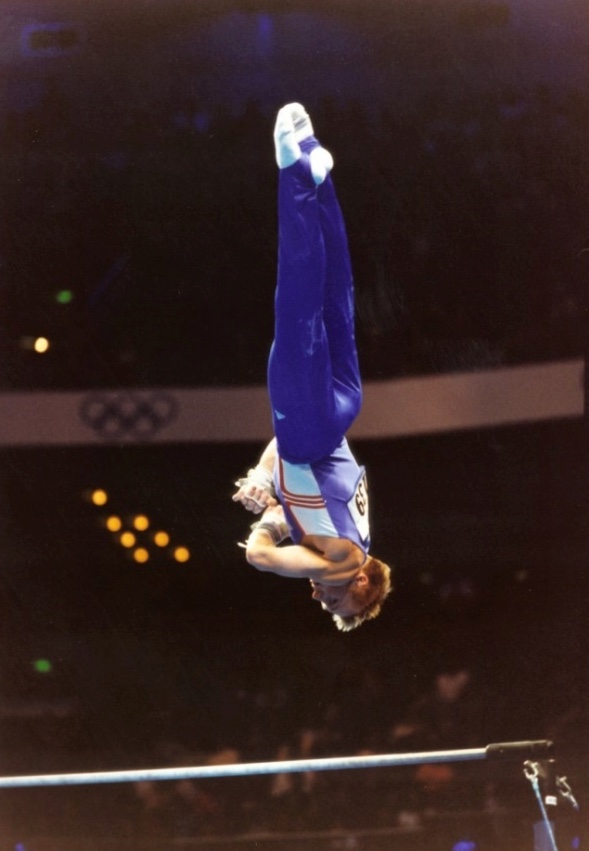Craig Heap competing at the 2000 Olympic Games