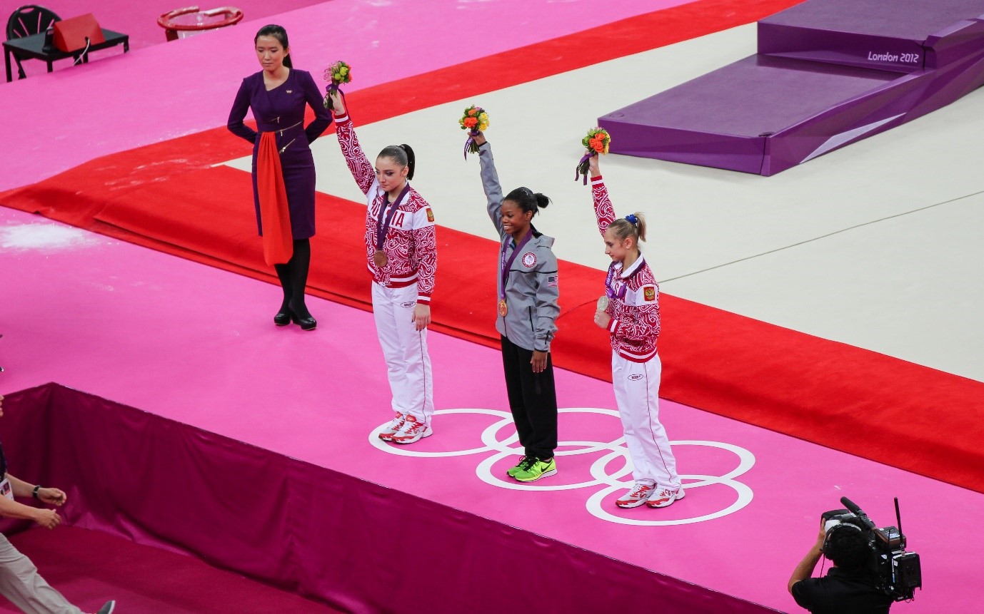 2012 WA AA winners with Gabby Douglas taking the Gold medal