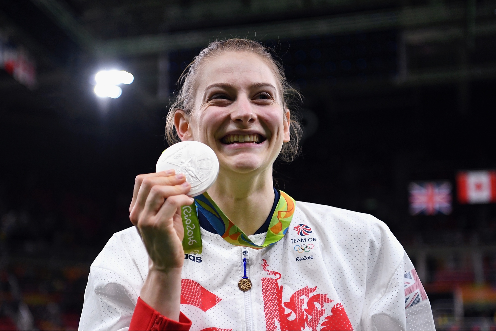 Bryony Page making history with first ever medal in Trampoline for Team GB