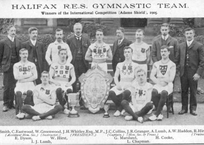 Halifax GC, winners of the Adams Shield Trophy in 1905