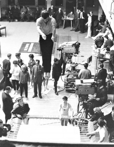 British Trampoline Championships Prelims in 1964 at De Montfort Hall