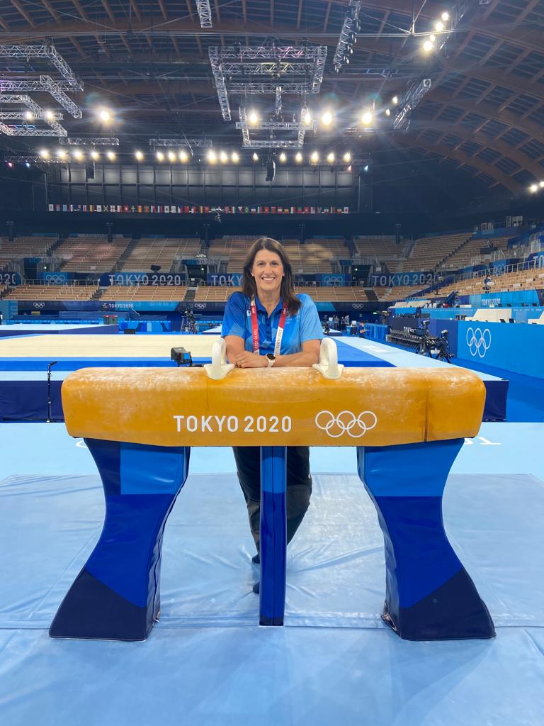 Lisa Gannon ready for the Artistic Gymnastics competitions in Tokyo
