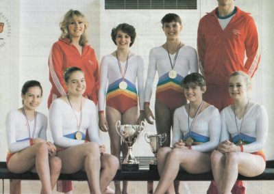 1986 British Womens Team Champions - Heathrow