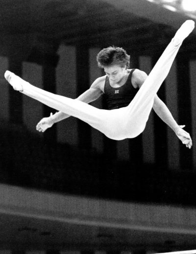 Keith Langley performing his Tkatchev on High Bar