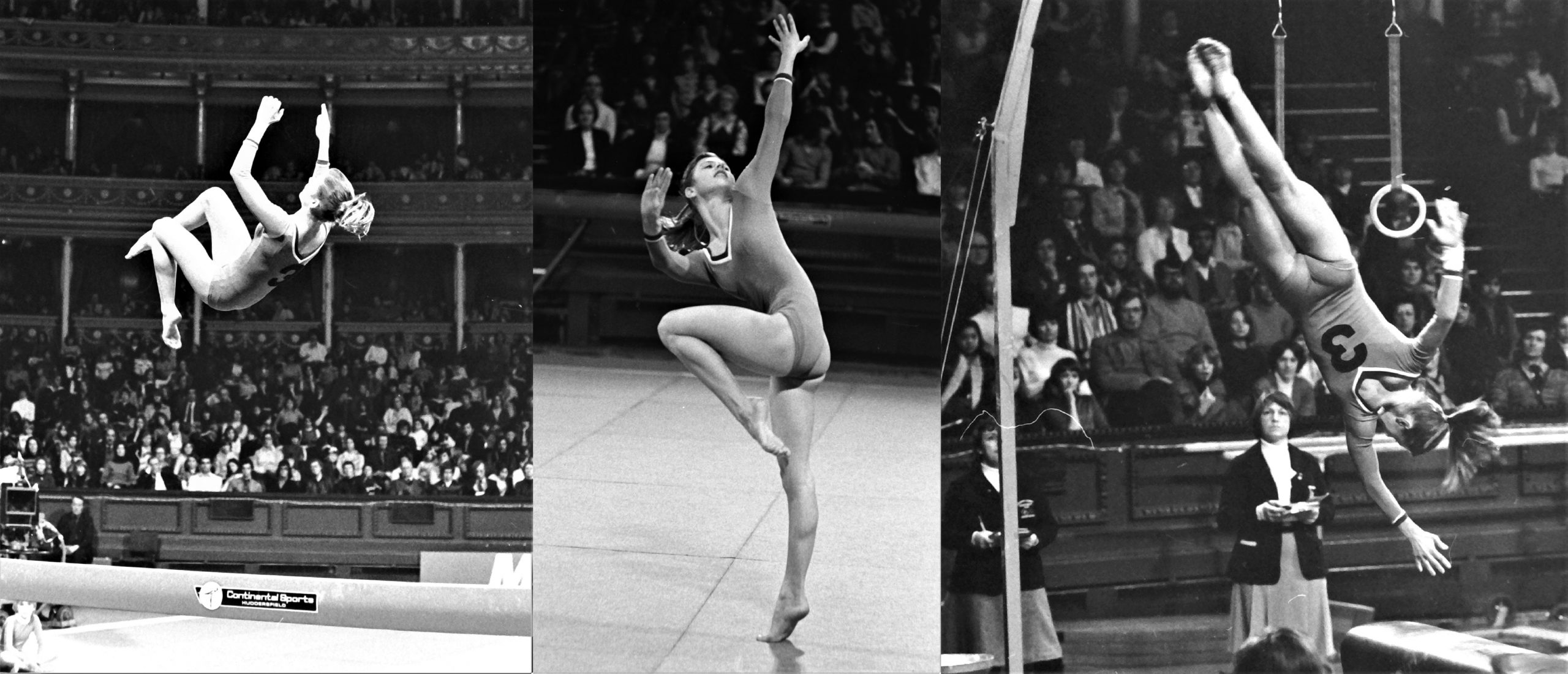 Suzanne Dando at the Champions Cup in 1977