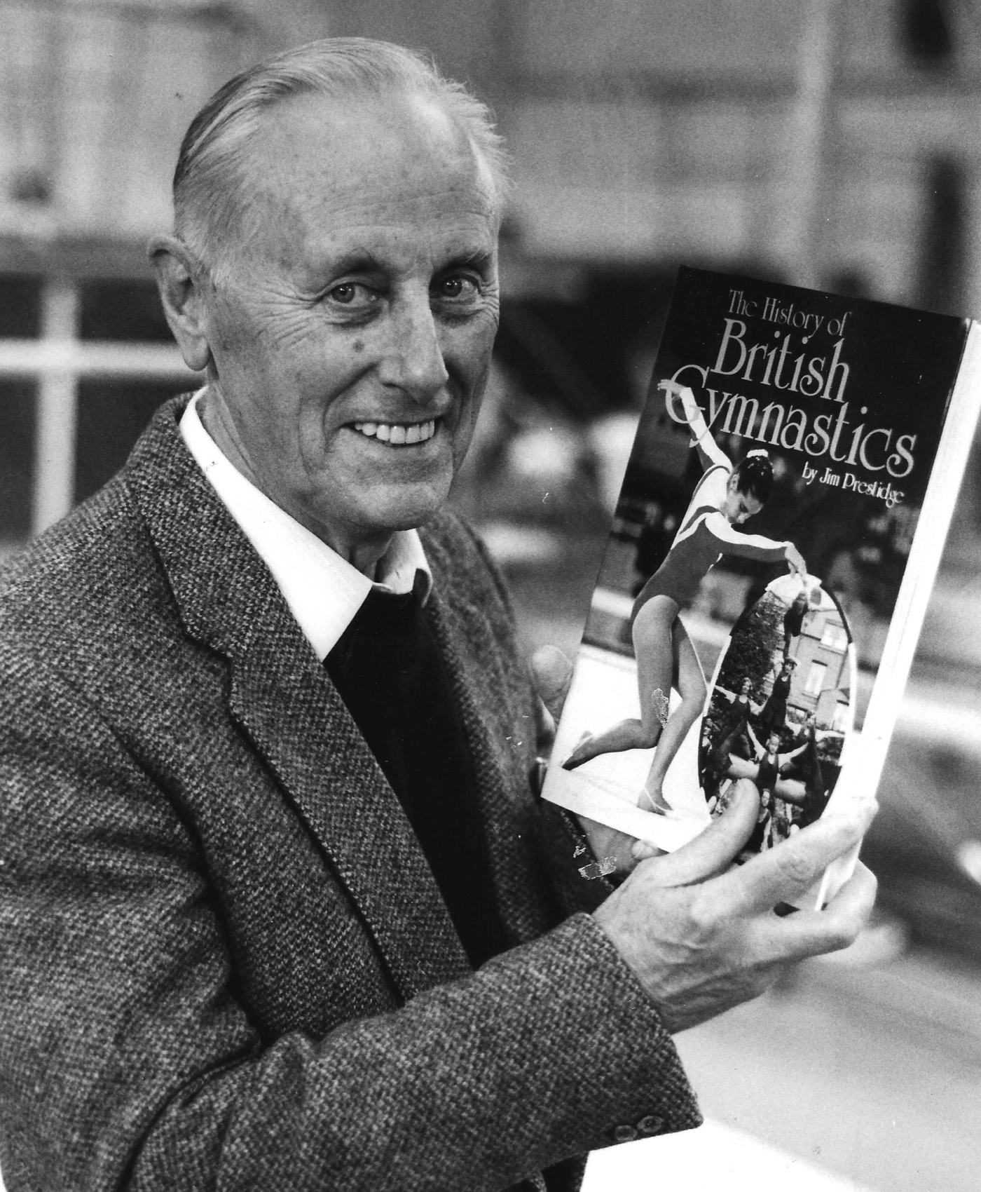 BG Centenary in 1988 Jim Prestidge with his history book