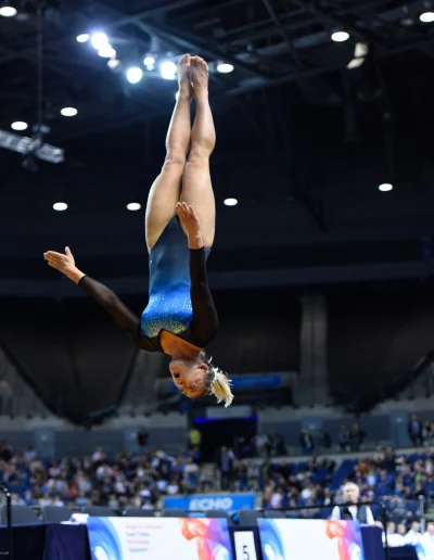 Lucie Colebeck Women’s Tumbling British Champion in 2017