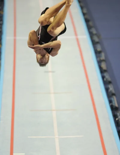 Kristof Willerton winning the Britsh Championship in 2014 - photo credit BG