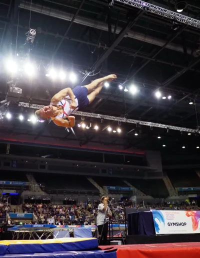 Greg Townley from Derby City Gymnastics Club - photo credit BG