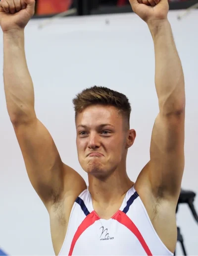 Greg Townley from Derby City Gymnastics Club, British Champion 2015 & 2017 - photo credit BG
