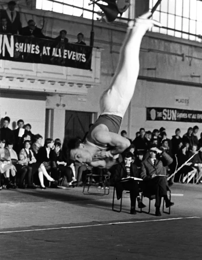 Bob Trenholm of the Army Gymnastics Union was Floor Champion in 1964